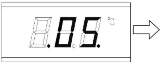 ASPES ARH1755500ENF - Uso do botão de ajuste de temperatura - 2