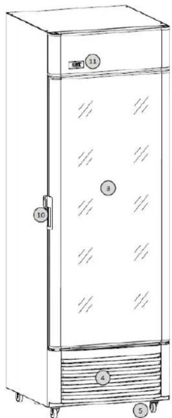 ASPES ARH1755500ENF - VITRINA VERTICAL MANUAL DE INSTRUCCIONES - 1