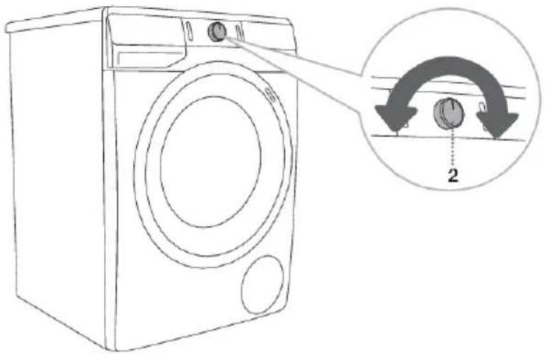HISENSE W1014GEVMB - Étape3:choixduprogrammedelavage - 1