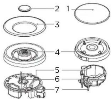 FAR DGV18CH - BURNERS - 1