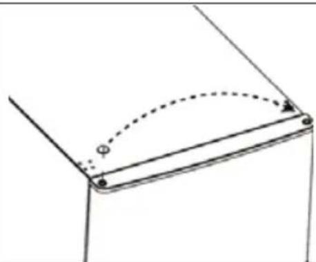 Klarstein Fargo 67 - Para girar la puerta - 4