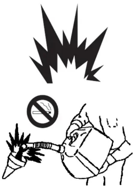 Mi-T-M AG2-SM14-08M1 - SAFETY WARNING WHEN REFUELING - 1