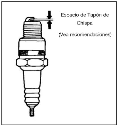 Mi-T-M AG2-SM14-08M1 - LIMPIEZA Y CALIBRACIÓN DE LUZ DE BUJÍA (SÓLO MOTORES DE GASOLINA): - 1