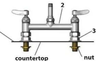 T&S B-0179 - Pour installer I'embout à balancier : - 2