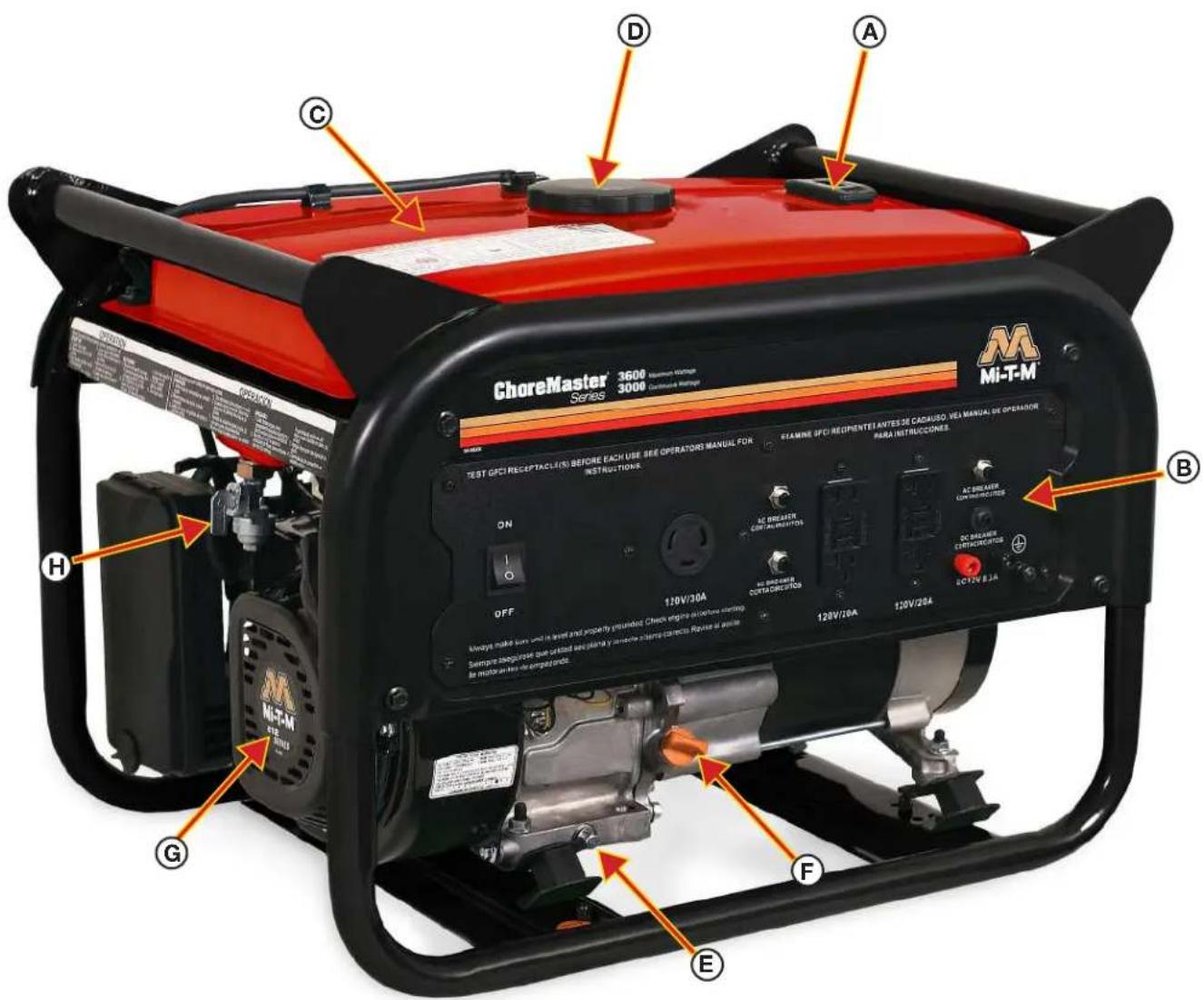 Mi-T-M GEN-3600-0MM0 - MODÈLE ILLUSTRÉ GEN-3600-0MMO - 1