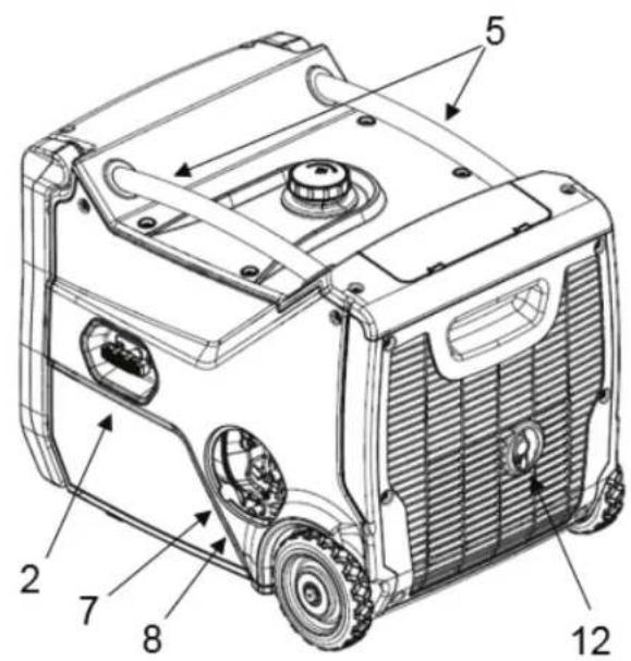 Mi-T-M GEN-4000-iMM1E - DANGER - 1