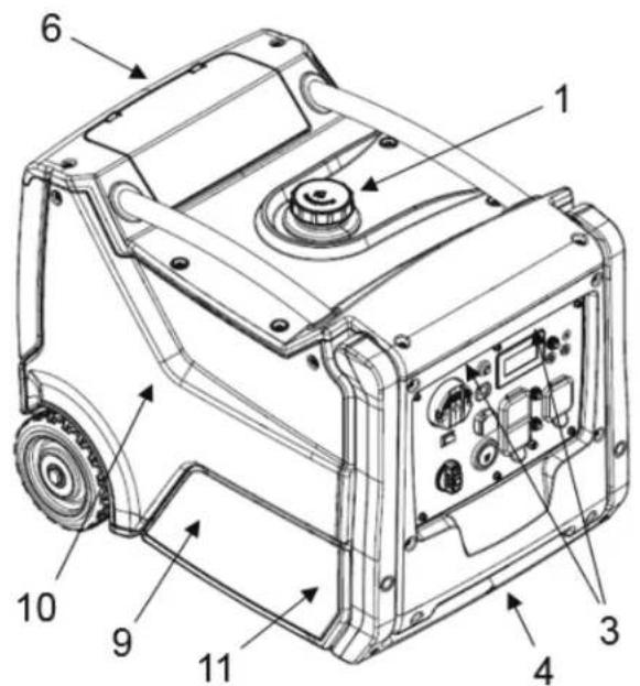 Mi-T-M GEN-4000-iMM1E - DANGER - 1