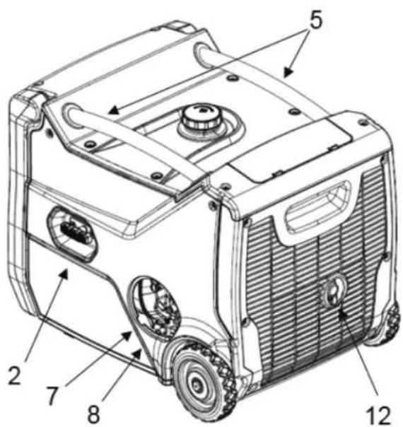Mi-T-M GEN-4000-iMM1E - DANGER - 1