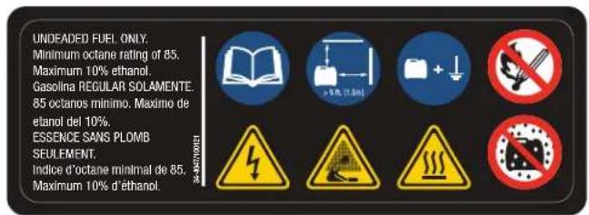 Mi-T-M GEN-8000-IMM1E - ⚠ WARNING ADVERTENCIA AVERTISSEMENT - 2