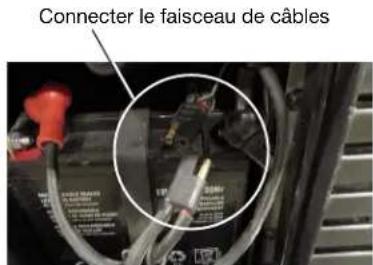 Mi-T-M GEN-8000-IMM1E - Pour connecter la batterie : - 2