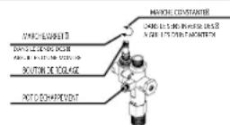 Mi-T-M AM1-PE15-08M - IMAGE DETAILLEE ET EXPLICATION DES COMPOSANTS DU COMPRESSEUR - 7