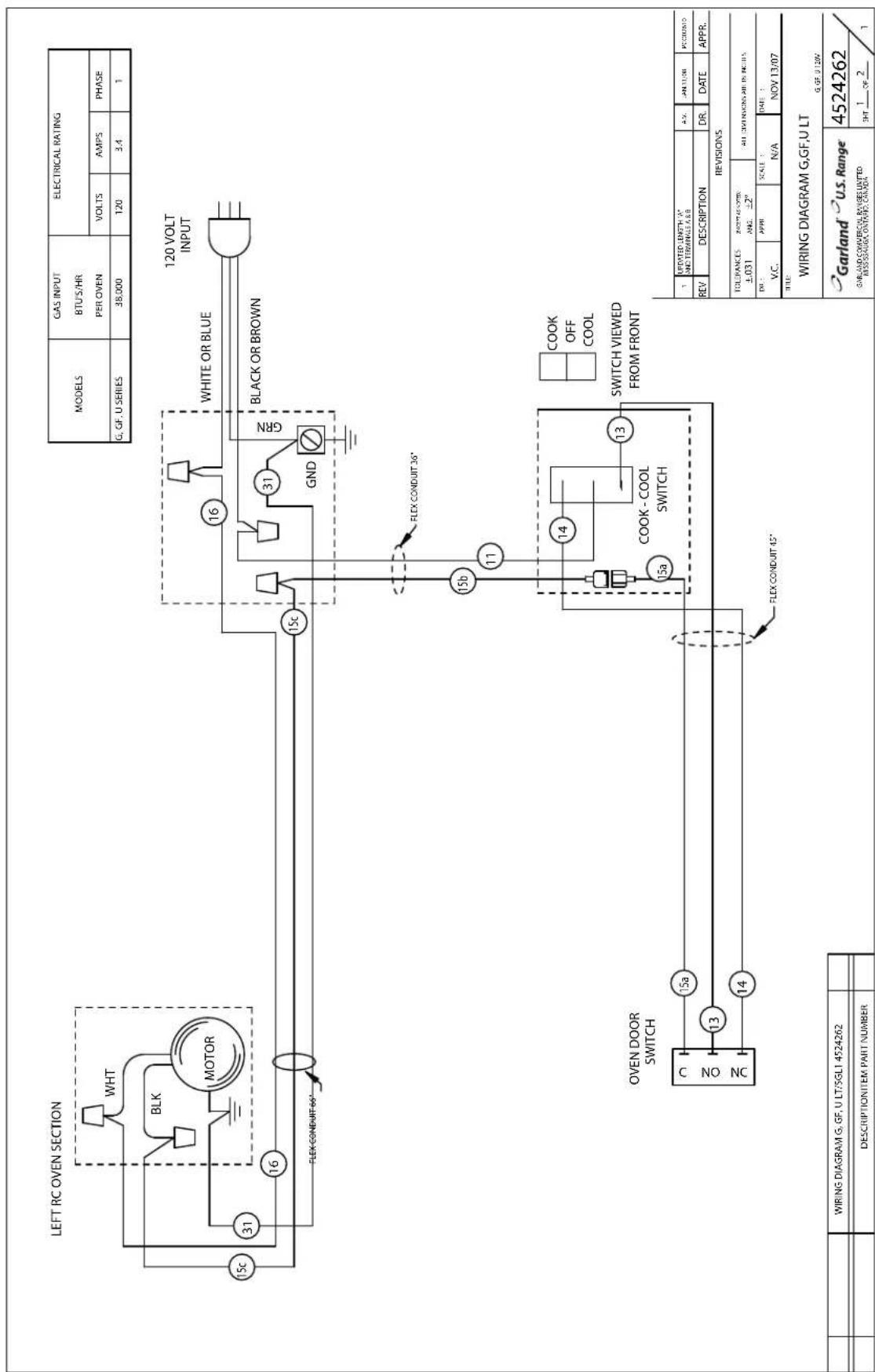 GARLAND G48-48GSS - Diagramas De Cableado - 2