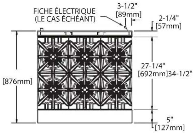 GARLAND GF36-4G12T - Vue de dessus - 1