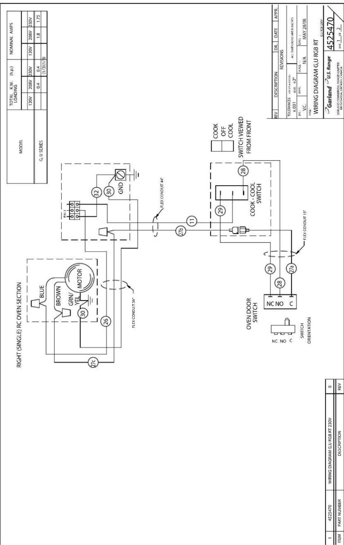 GARLAND GF36-4G12T - Diagramas De Cableado - 10