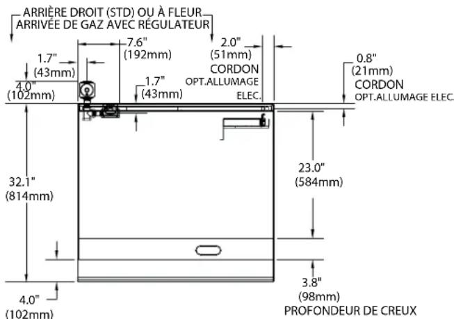 GARLAND GTOG36-6 - SÉRIE GARLAND GT ÉQUIPEMENT DE PLAN DE TRAVAIL AU GAZ POUR USAGE INTENSIF - 11