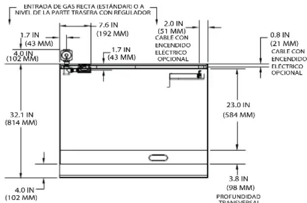 GARLAND GTOG36-6 - ESPECIFICACIONES: PARRILLAS DE ASAR RADIANTES - 5