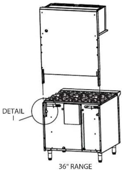 GARLAND GFIR48M - Installation Of A Salamander To A Range - 1