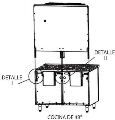 GARLAND GFIR48M - Instalación De Una Parrilla Salamandra A Una Cocina - 5