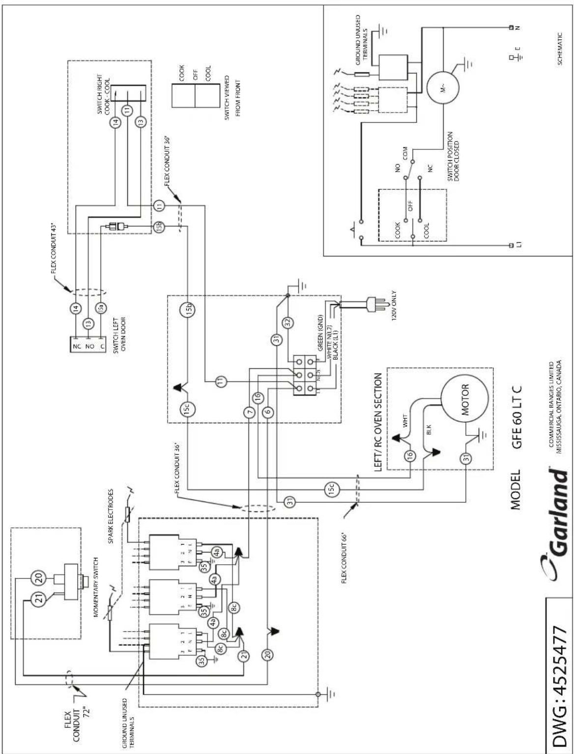 GARLAND GFE60-6R24RS - Schémas De Câblage - 2
