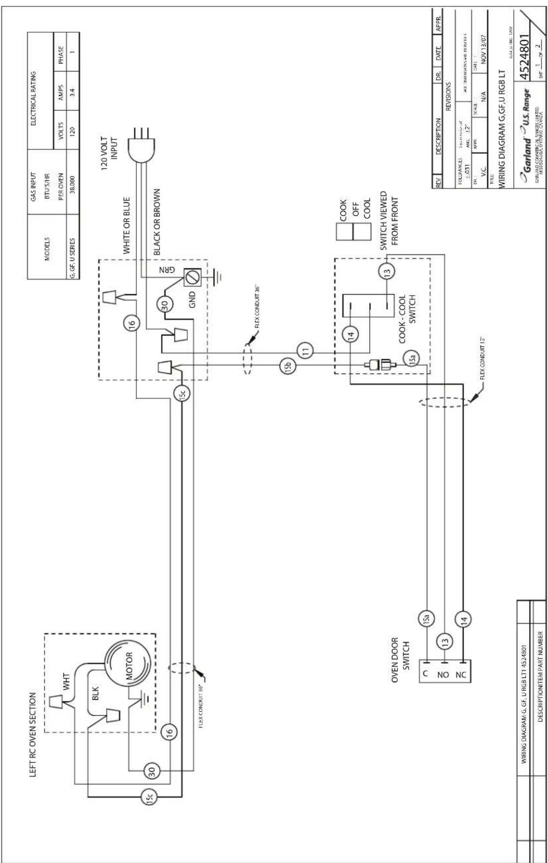 GARLAND GFE60-6R24RS - Diagramas De Cableado - 5
