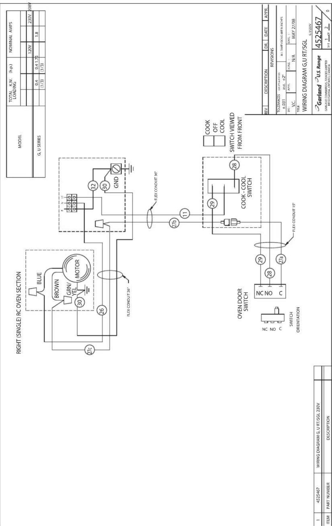 GARLAND GFE60-6R24RS - Diagramas De Cableado - 7