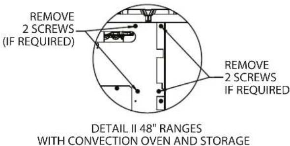 GARLAND GIRCM48 - Installation Of A Cheesemelter To A Range - 9