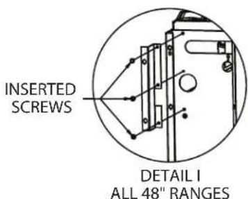 GARLAND GIRCM48 - Installation Of A Cheesemelter To A Range - 11