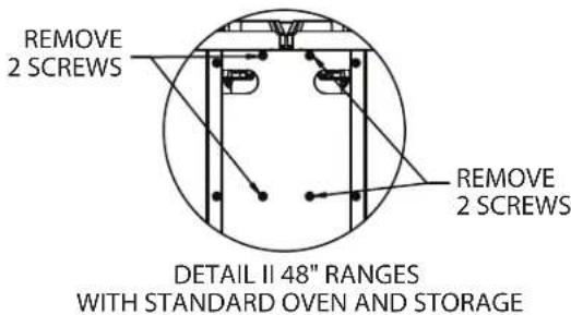 GARLAND GIRCM48 - Installation Of A Cheesemelter To A Range - 8