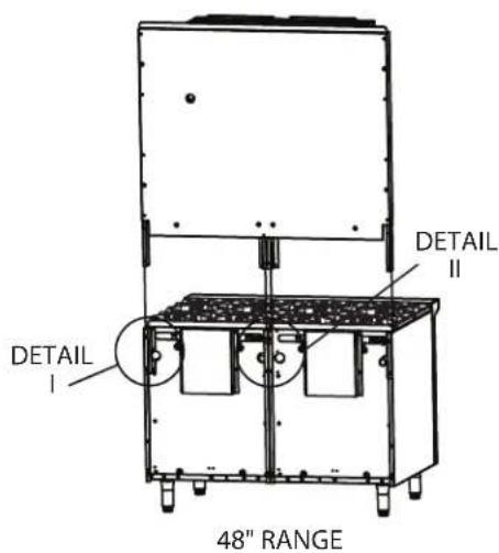 GARLAND GIRCM48 - Installation Of A Cheesemelter To A Range - 5