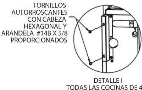 GARLAND GIRCM48 - Instalación Del Derretidor De Queso A Una Cocina - 8