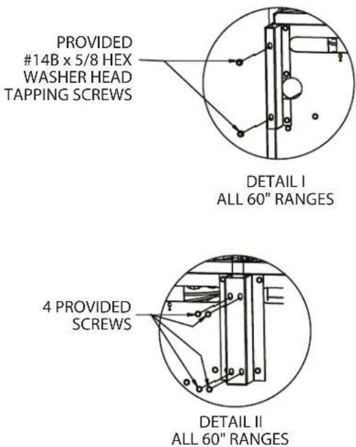 GARLAND GIRCM48 - Installation Of A Cheesemelter To A Range - 20