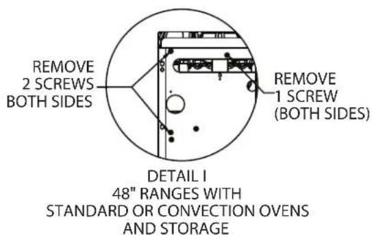 GARLAND GIRCM48 - Installation Of A Cheesemelter To A Range - 6