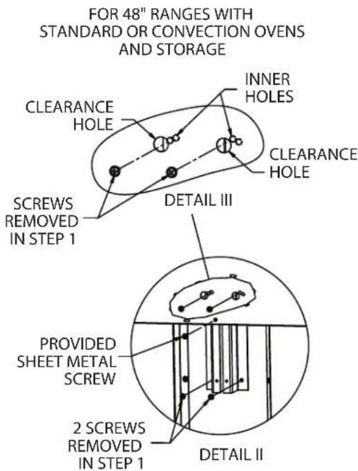 GARLAND GIRCM48 - Installation Of A Cheesemelter To A Range - 13
