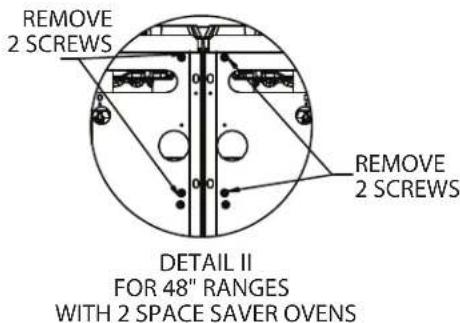 GARLAND GIRCM48 - Installation Of A Cheesemelter To A Range - 10
