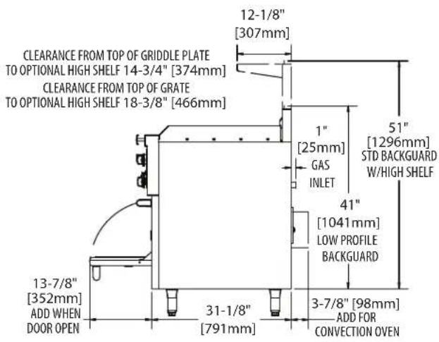 GARLAND GFE48-8LL - Top View - 4