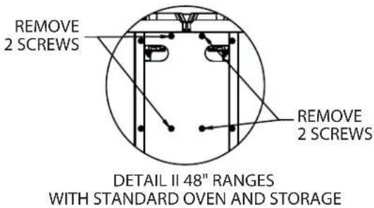 GARLAND GFIR36CM - Installation Of A Salamander To A Range - 8