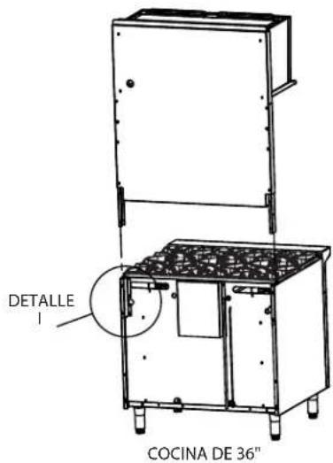 GARLAND GFIR36CM - Instalación De Una Parrilla Salamandra A Una Cocina - 1