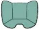 CHICCO Kory Plus i-Size - Fahrtrichtung (siehe Abbildungen von Nummer 16 bis 26) - 3