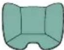 CHICCO Kory Plus i-Size - - Configurația fără bază - 3