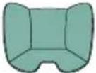 CHICCO Kory Plus i-Size - • Utförande utan basdelen - 4
