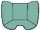 CHICCO Kory Plus i-Size - - Configuração sem a base - 5