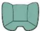 CHICCO Kory Plus i-Size - ODAK ALANLARI - 1