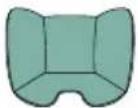 CHICCO Kory Plus i-Size - • Конфигурация без основата - 5