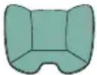 CHICCO Kory Plus i-Size - 40-85cm (Max 13 kg) "Universal Belted" - installazione con le cinture a 3 punti dell'auto contro il senso di marcia (vedi illustrazioni da 16 a 26) - 3