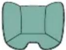 CHICCO Kory Plus i-Size - - Configuration without the base - 4