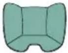 CHICCO Kory Plus i-Size - - Configuração sem a base - 2