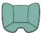 CHICCO Kory Plus i-Size - ODAK ALANLARI - 3