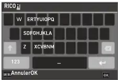 RICO W ERTYUIOPQ SDFGHJKLA Z XCVBNM 123 — AnnulerOK