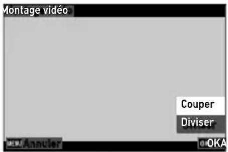 Montage vidéo Couper Diviser Annuier OKA