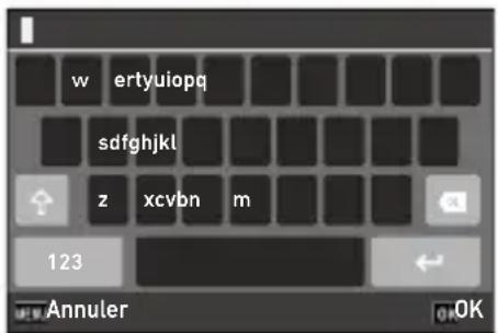 w ertyuiopq sdfghjkl z xcvbn m 123 Annuler OK